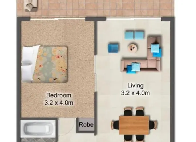 Appartamento con 1 camera da letto